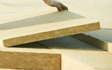 measuring Llansadwrn tapered insulation