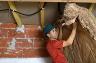 Llansadwrn tapered roof insulation